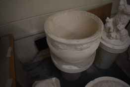 *Planter Cast 15” tall, 18” diameter