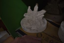 *Two Fishermen in a Boat Cast ~7” tall, 7” wide, 5” deep