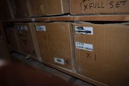 *Contents of Shelf - Four Boxes of Various Moulds