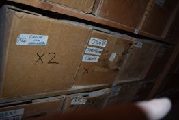 *Contents of Shelf - Four Boxes of Various Moulds