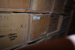 *Contents of Shelf - Four Boxes of Various Moulds