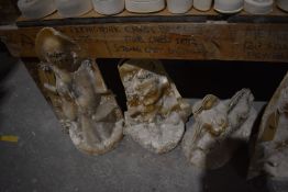 *Two Dwarf and Snow White ~20” GRP Casting Jackets