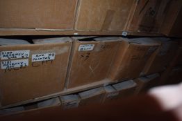 *Contents of Shelf - Four Boxes of Various Latex Moulds