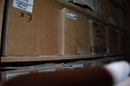 *Contents of Shelf - Five Boxes of Various Moulds