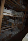 *Contents of Bay of Racking to Include Boxes of Moulds, Empty Boxes, etc.