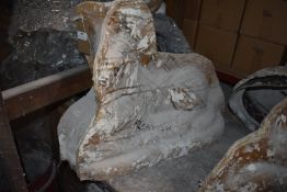 *Alsatian GRP Jacket and Mould ~19.5” tall