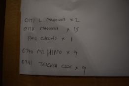 *Box of Assorted Latex Moulds