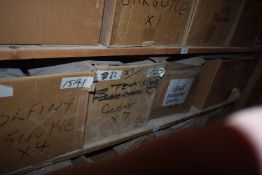 *Contents of Shelf - Four Boxes of Various Moulds