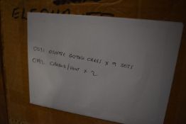 *Box of Assorted Latex Moulds of Chess Pieces