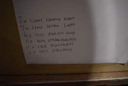 *Two Boxes of Assorted Latex Moulds