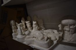 *Quantity of Unpainted Cast Figurines