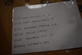 *Box of Assorted Plinth Moulds