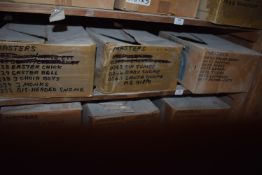 *Content of Shelf to Include Various Moulds