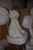 *Dog Cast ~17” tall, 13”x11”