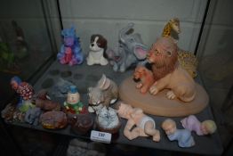 *Contents of Shelf to Include Various Ornaments