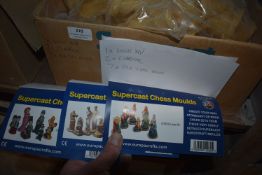 *Box of Assorted Supercast Chess Moulds