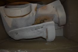 *Four Boxes of Assorted GRP Casting Jackets and Moulds