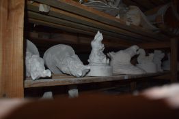 *Contents of Shelf to Include Six Casts