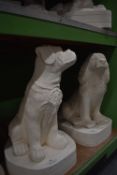 *Dog Cast ~17” tall, 9” wide, 11” deep