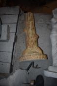 *Tree Stump Birdbath Base Cast