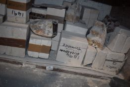 *Contents of Shelf to Include Assorted Plaster Cast Moulds