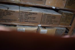 *Content of Shelf to Include Four Boxes of Various Moulds