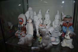 *Contents of Shelf to Include Various Ornaments