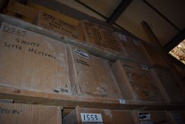 *Contents of Two Shelves to Include Boxes of Various Moulds