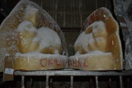 *Two Rabbit GRP Casting Jackets: One ~12”, One ~14”