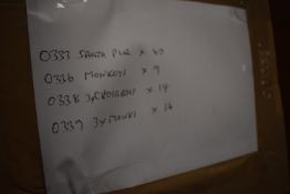 *Box of Assorted Plastic Plinth Moulds