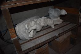 *Contents of Shelf to Include Goose and Gnome Casts