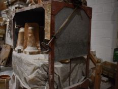 *Dipping Tank in Frame with Lifting Cables ~6ft wide, 4ft deep, 7.5ft tall (buyer to dismantle and