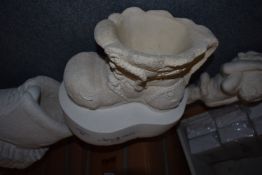 *Boot Planter Cast ~9.5” tall, 12”x9”