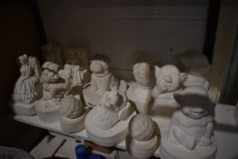 *Quantity of Unpainted Cast Figurines