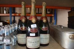 *Three Display Champagne Bottles
