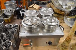*Infernus Four Pot Bain Marie