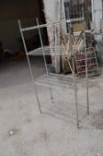 *Four Tier Stainless Steel Racking 90x45x100cm