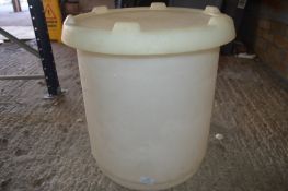 White Flour Bin