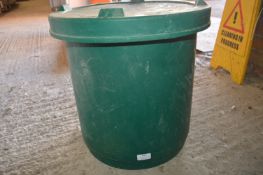 Green Flour Bin