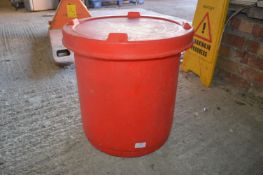Red Flour Bin