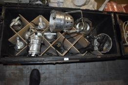 *PAR 30 Can Lamps and Three PAR 56 Lamps