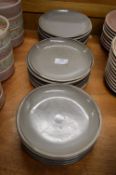 *Seventeen Genware 7.5” Grey Porcelain Plates