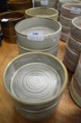 *Eleven Genware 5” Grey Porcelain Bowls