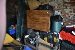 *Assorted Toolboxes, Plastic Crates, Steel Trestle, Aluminium Checker Plate Ramp, Children’s