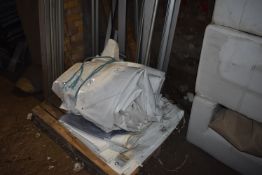 *HTS Tent IQ 6x6m Heavy Duty Pagoda Marquee with Aluminium Framework, One Roof Section, Two Solid