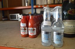 *Sixteen Frobisher’s Tomato Juice, and ~20 Fever Tree Tonic Water