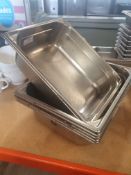 * 5 x 1/2 gastronomes