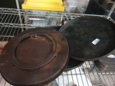 * 3 x cast Merrychef turntables