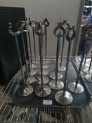 * S/S table number stands