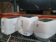 * 3 x domestic toasters